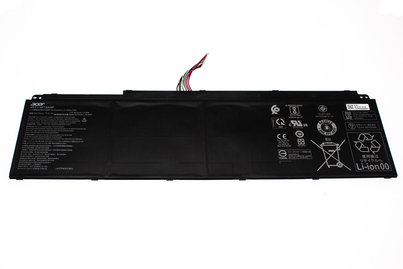 Acer Akku / Batterie / Battery 4670mAh Acer ConceptD 9 Pro CN917-71P Serie (Original)