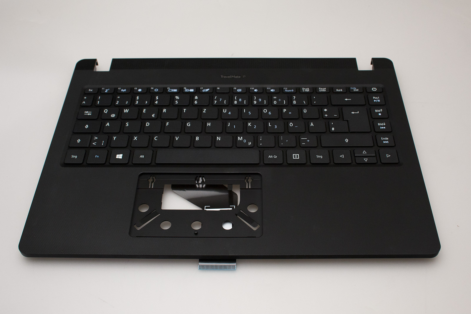 Acer Tastatur Deutsch (DE) + Top case schwarz TravelMate P2 P214-41-G2 Serie (Original)