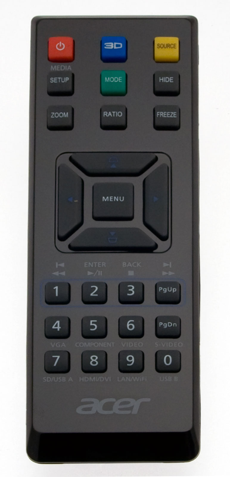 Acer Fernbedienung / Control remote X113PH Serie (Original)