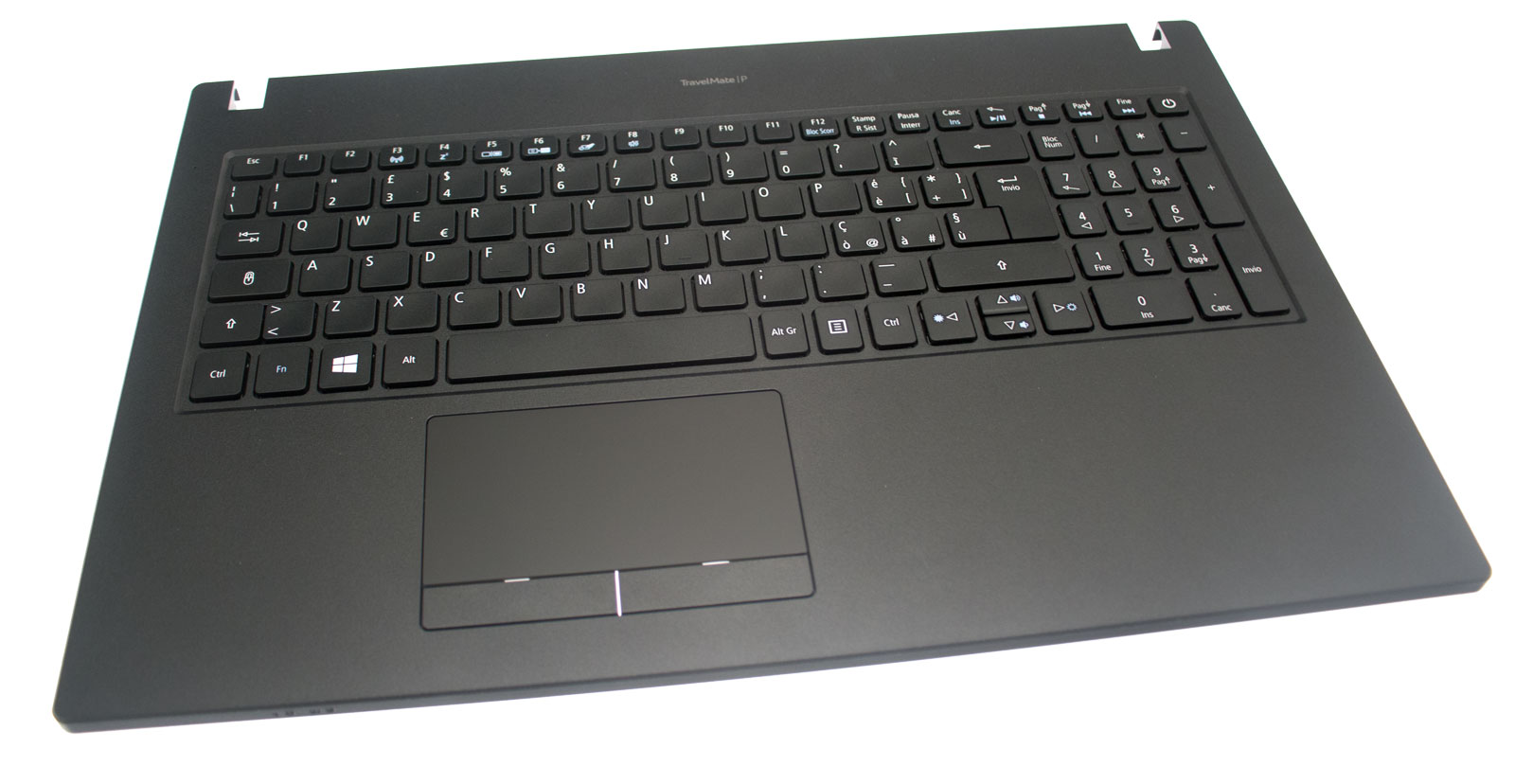 Acer Tastatur italienisch (IT) + Topcase schwarz TravelMate P2510-M Serie (Original)