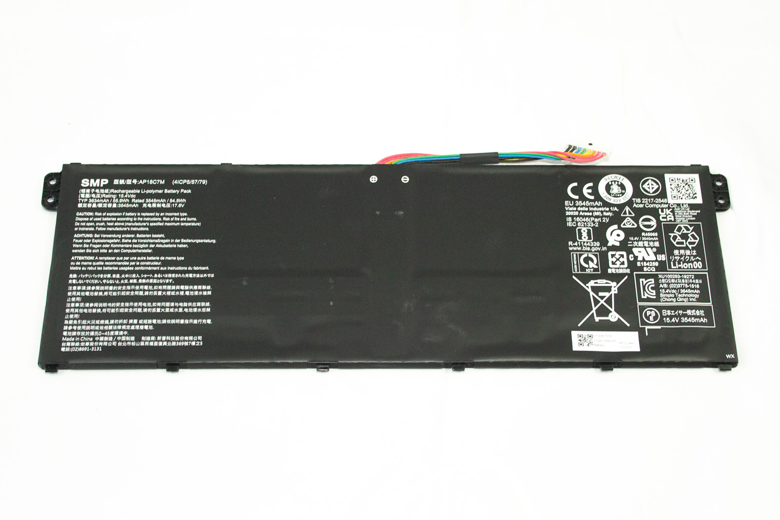 Acer Akku / Batterie / Battery Acer Porsche Design Book RS AP714-51T Serie (Original)