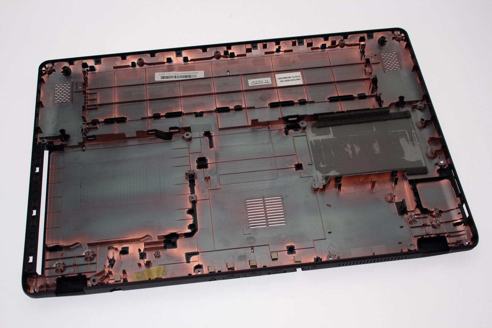 PackardBell Gehäuseunterteil schwarz / Cover lower black EasyNote TG71BM Serie (Original)