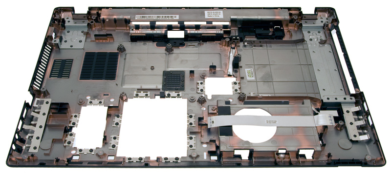 PackardBell Gehäuseunterteil / Cover Lower W/USB BD CABLE EasyNote LM81 Serie (Original)