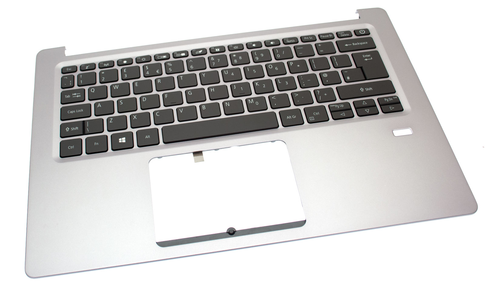 Acer Tastatur beleuchtet englisch (EN) + Topcase silber Swift 1 SF114-32 Serie (Original)