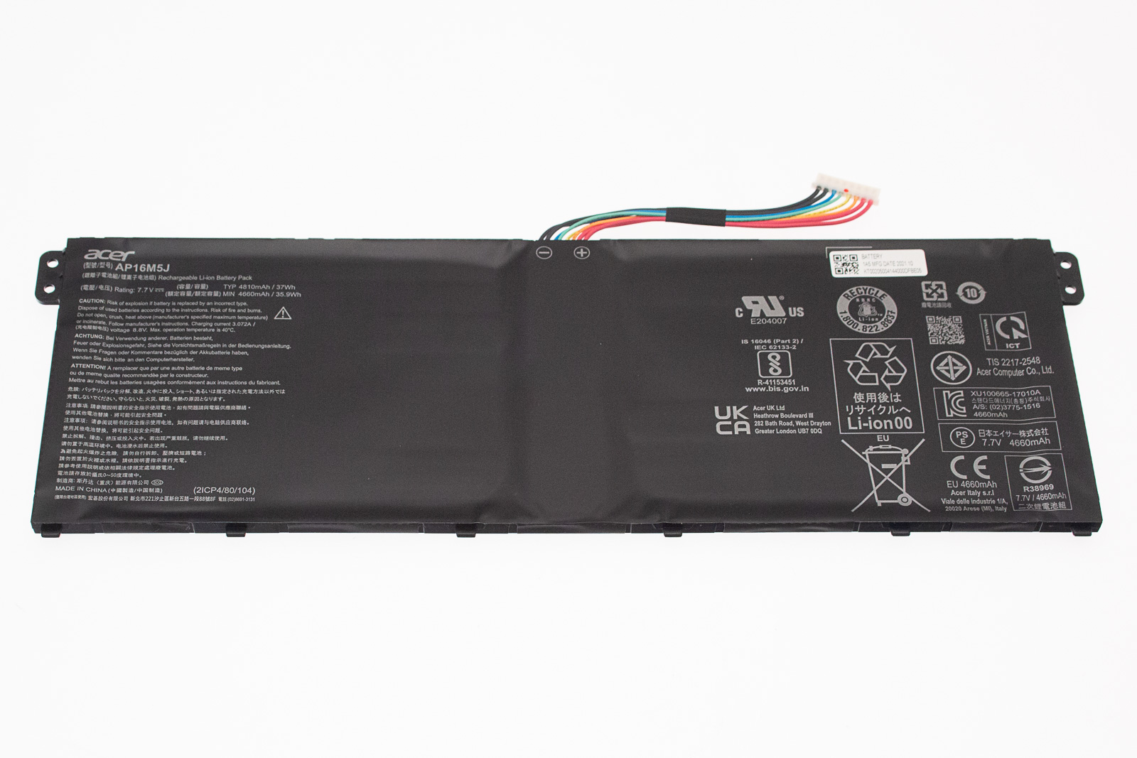 Acer Akku / Batterie / Battery Aspire ES1-523 Serie (Original) Acer Akku / Batterie / Battery Aspire ES1-523 Serie (Original)