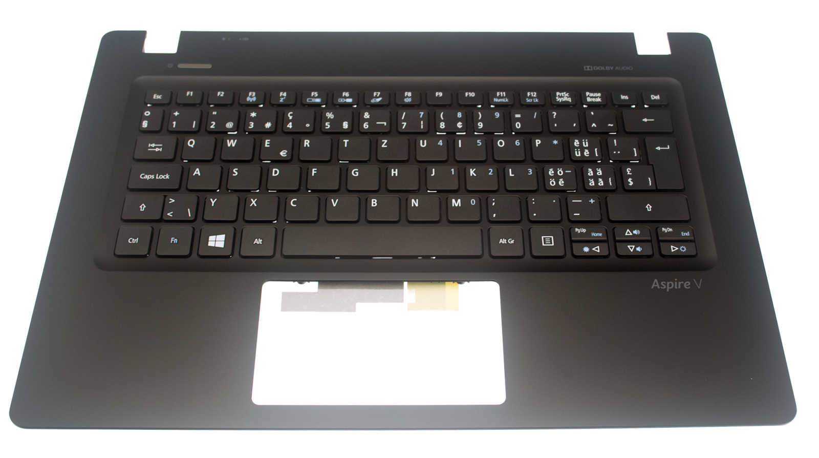 Acer Tastatur schweizerisch (CH) + Topcase schwarz Aspire V3-372 Serie (Original) Acer Tastatur schweizerisch (CH) + Topcase schwarz Aspire V3-372 Serie (Original)