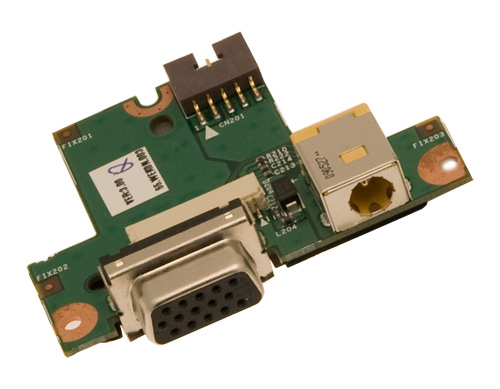 PackardBell VGA Board / Netzteilbuchse - DC IN 65W EasyNote Butterfly S Serie (Original)