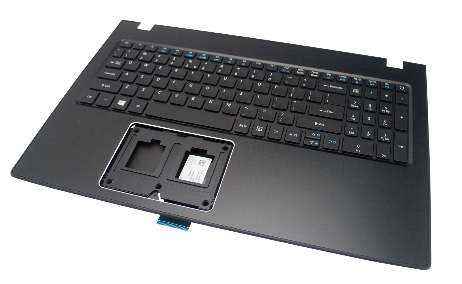 Acer Tastatur beleuchtet US-Int. (US) + Topcase schwarz Aspire E5-575G Serie (Original)