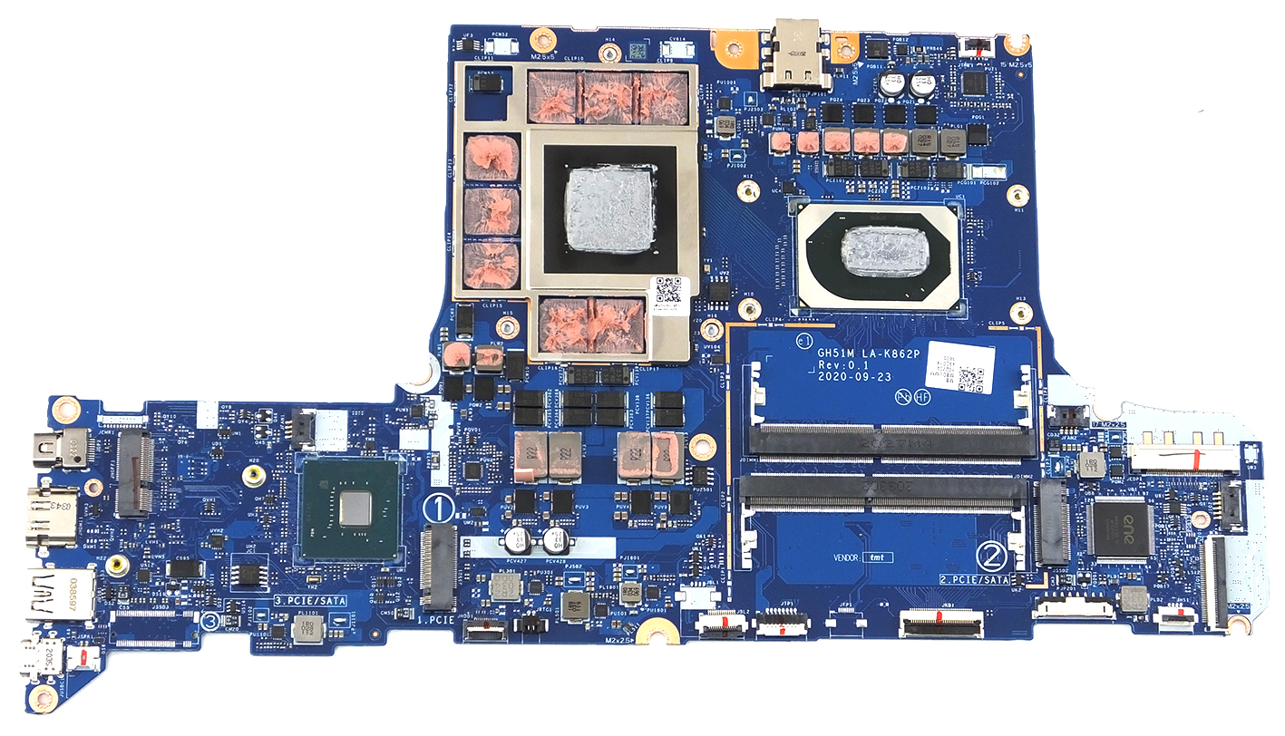 Acer Mainboard W/CPU.I5-11400H.GN20-E3-6GB Predator Helios 300 PH315-54 Serie (Original)