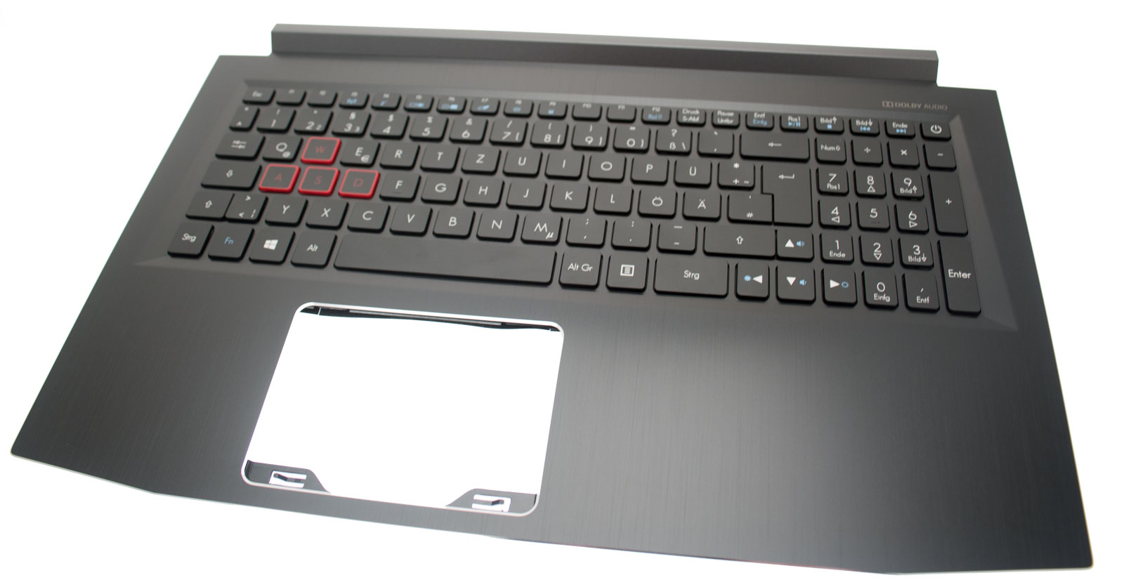 Acer Tastatur beleuchtet deutsch (DE) + Topcase schwarz Predator Helios 300 G3-572 Serie (Original)