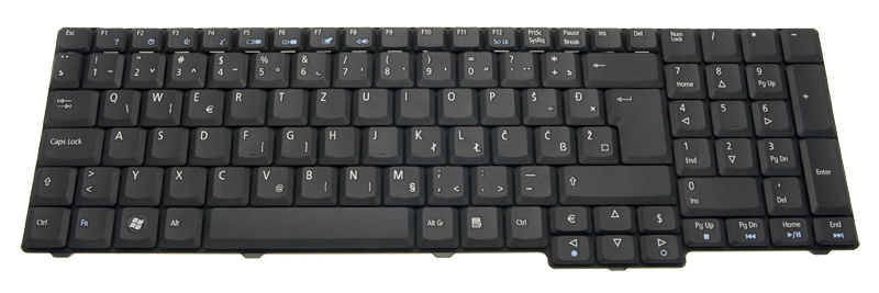 Acer Tastatur / Keyboard (Croatian) Aspire 8730G Serie (Original)