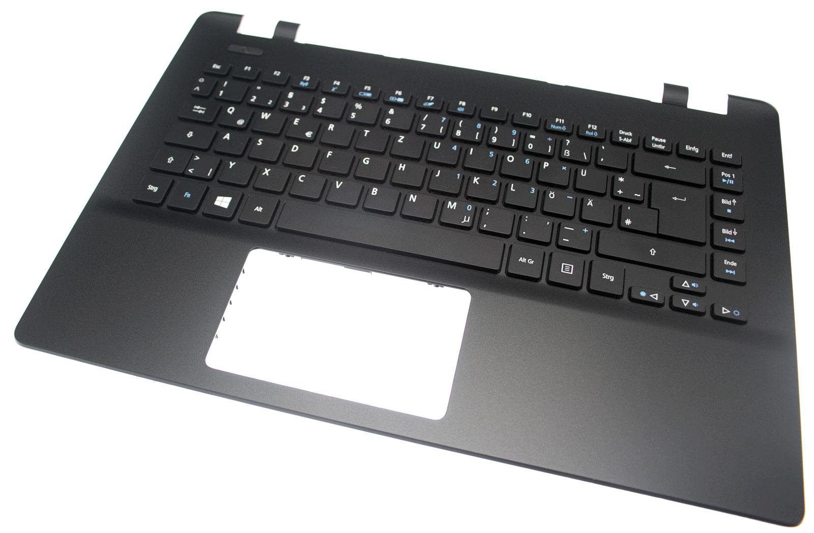 Acer Tastatur Deutsch (DE) + Top case schwarz TravelMate P246-MG Serie (Original)