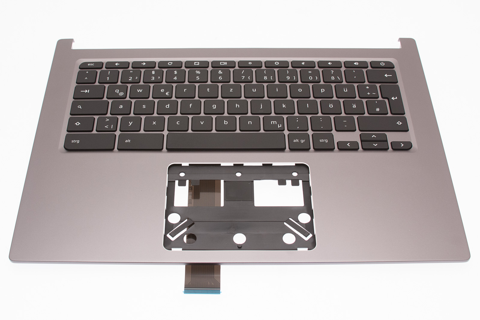 Acer Tastatur beleuchtet deutsch (DE) + Topcase schwarz Chromebook 714 CB714-1WT Serie (Original) Acer Tastatur beleuchtet deutsch (DE) + Topcase schwarz Chromebook 714 CB714-1WT Serie (Original)