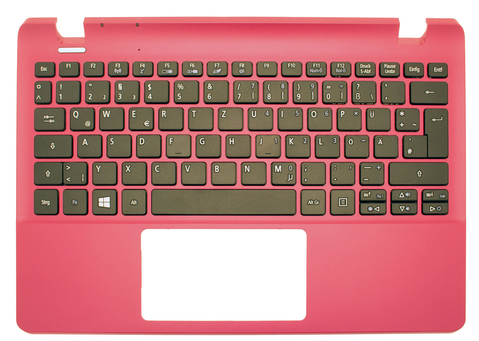 Acer Tastatur deutsch (DE) + Top Case pink Aspire V3-111P Serie (Original) Acer Tastatur deutsch (DE) + Top Case pink Aspire V3-111P Serie (Original)