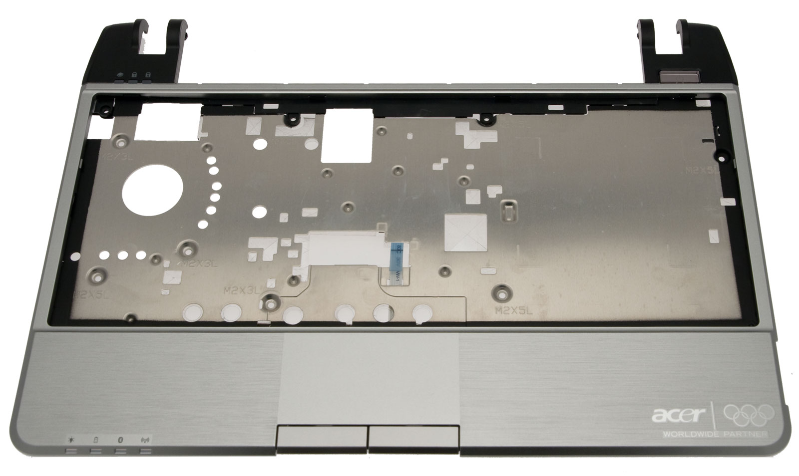 Acer Gehäuseoberteil / Cover Upper CASE SIL OLY W/TP Aspire 1410_JM1 Serie (Original)