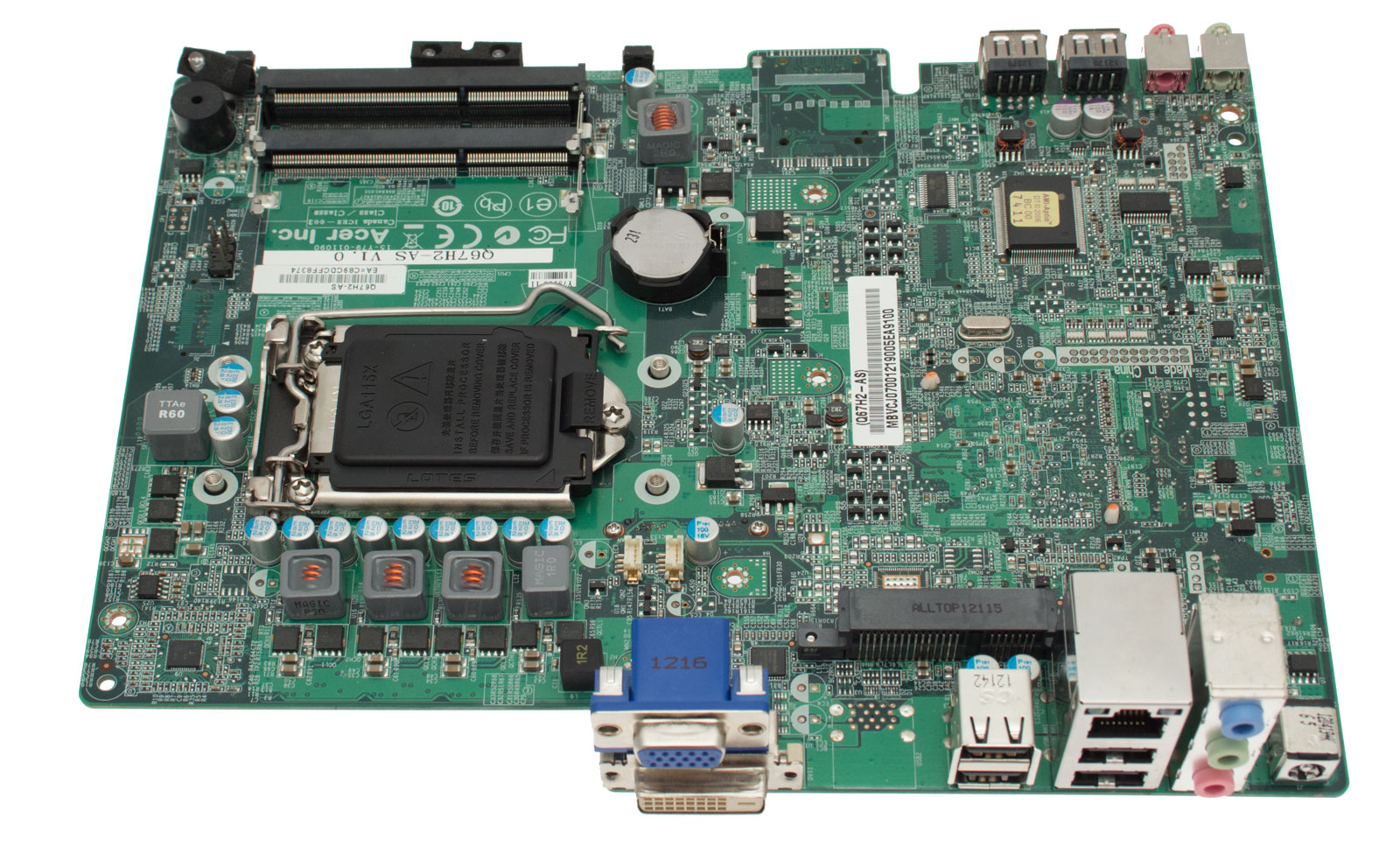 Acer Mainboard Q67H2-AS.82579LM Veriton L6610GE Serie (Original)