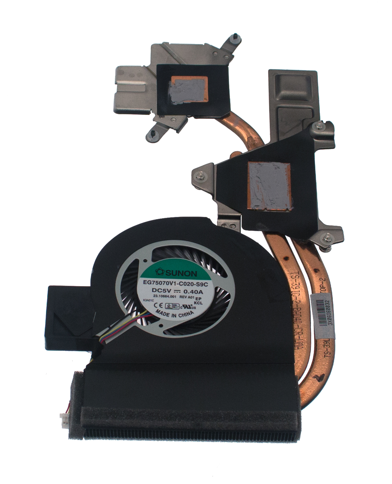 Acer Kühlkörper CPU mit Lüfter / Heatsink CPU with fan TravelMate P643-MG Serie (Original)