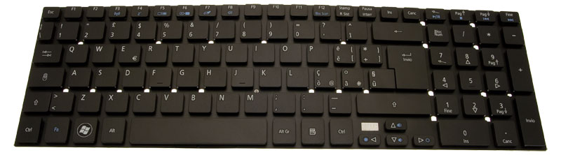 Acer Iastatur Italienisch (IT) schwarz Aspire V3-731 Serie (Original) Acer Iastatur Italienisch (IT) schwarz Aspire V3-731 Serie (Original)