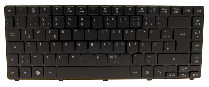 Acer Tastatur / Keyboard (German) Aspire 5935G Serie (Original)