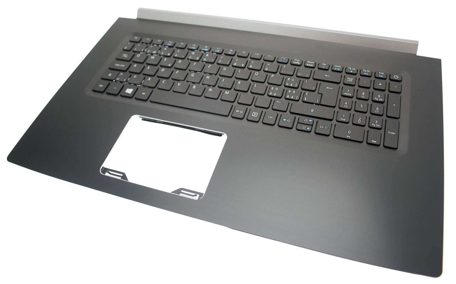 Acer Tastatur Schweiz/Deutsch (CH) + Top case schwarz Aspire 5 A517-51GP Serie (Original)