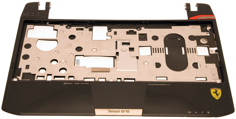 Acer Gehäuseoberteil / Cover Upper BLACK BT W/TP Ferrari ONE 200 (Original)