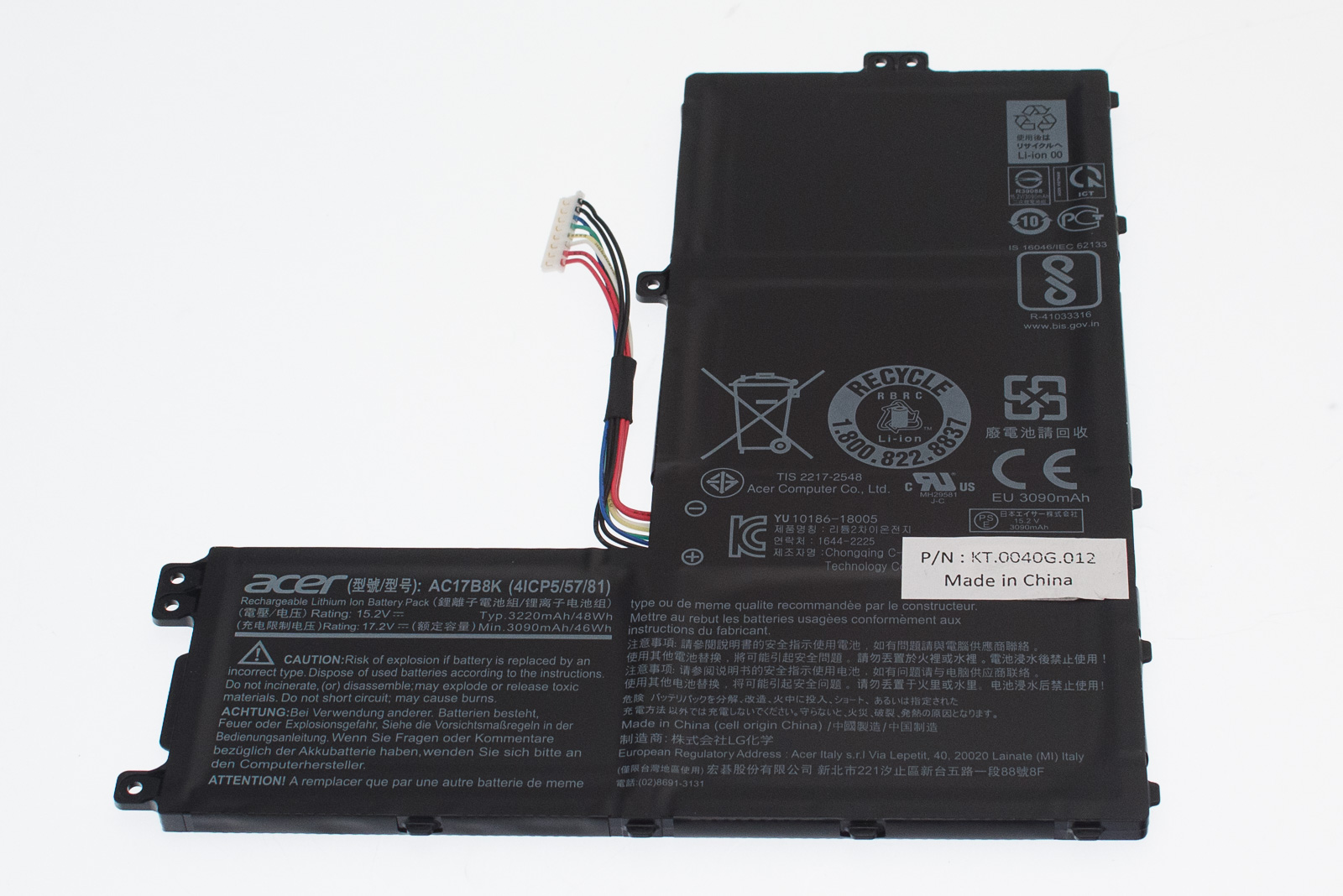 Acer Akku / Batterie / Battery Swift 3 SF315-52G Serie (Original)