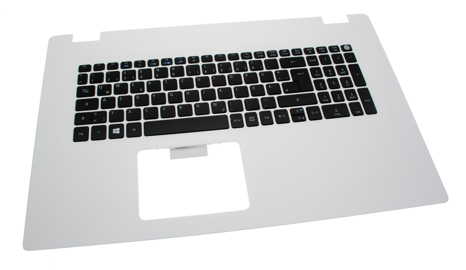 Acer Tastatur deutsch (DE) + Topcase weiß Aspire E5-772G Serie (Original)