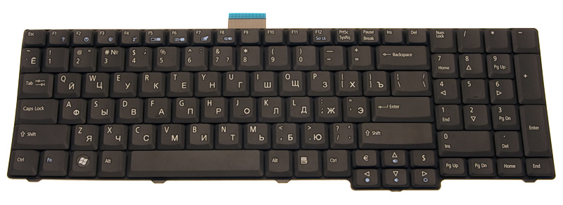 Acer Tastatur russisch (RU) Aspire 7530G Serie (Original)