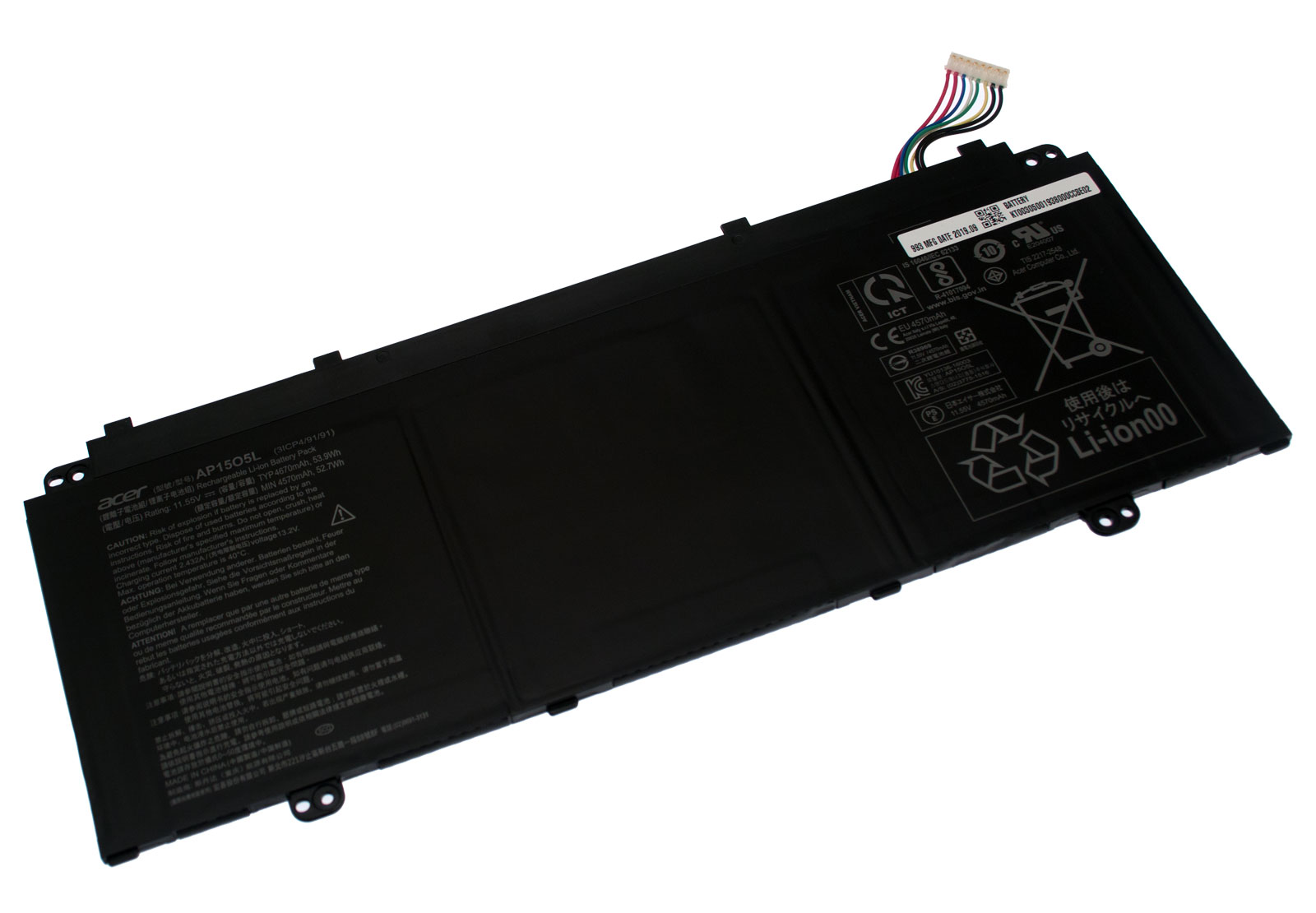 Acer Akku / Batterie / Battery 4670mAh Swift 5 SF514-51 Serie (Original)