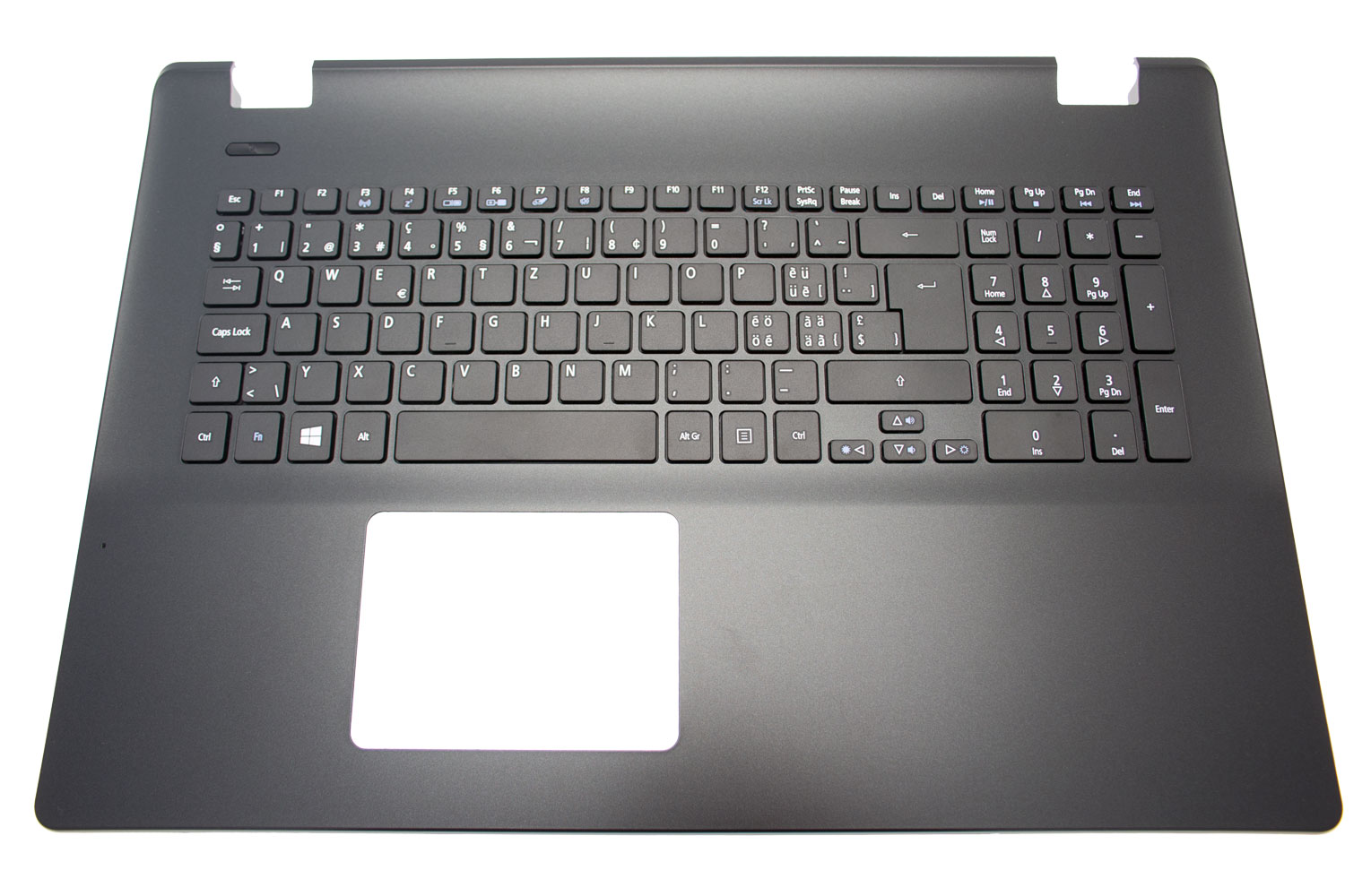 Acer Tastatur schweizerisch (CH) + Top Case schwarz TravelMate P276-M Serie (Original)