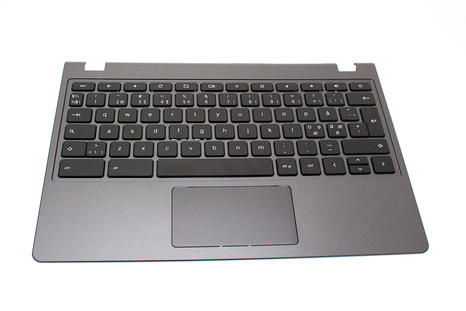 Acer Tastatur Nordisch (NORDIC) + Top case grau Chromebook 11 C740 Serie (Original) Acer Tastatur Nordisch (NORDIC) + Top case grau Chromebook 11 C740 Serie (Original)
