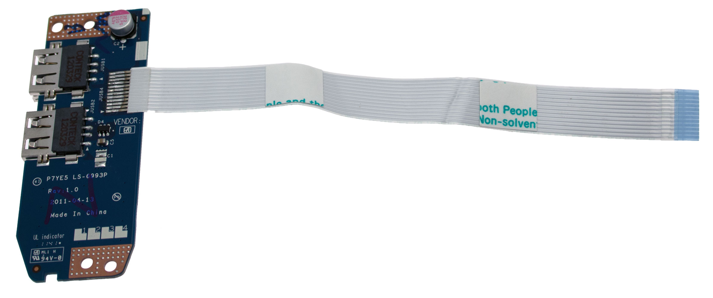 PackardBell USB Board 2.0.W/FFC EasyNote LS11SB Serie (Original)