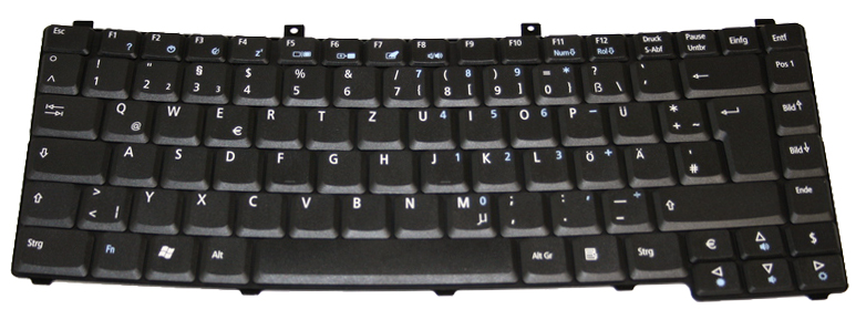 Acer Tastatur deutsch (DE) schwarz TravelMate 3300 Serie (Original)