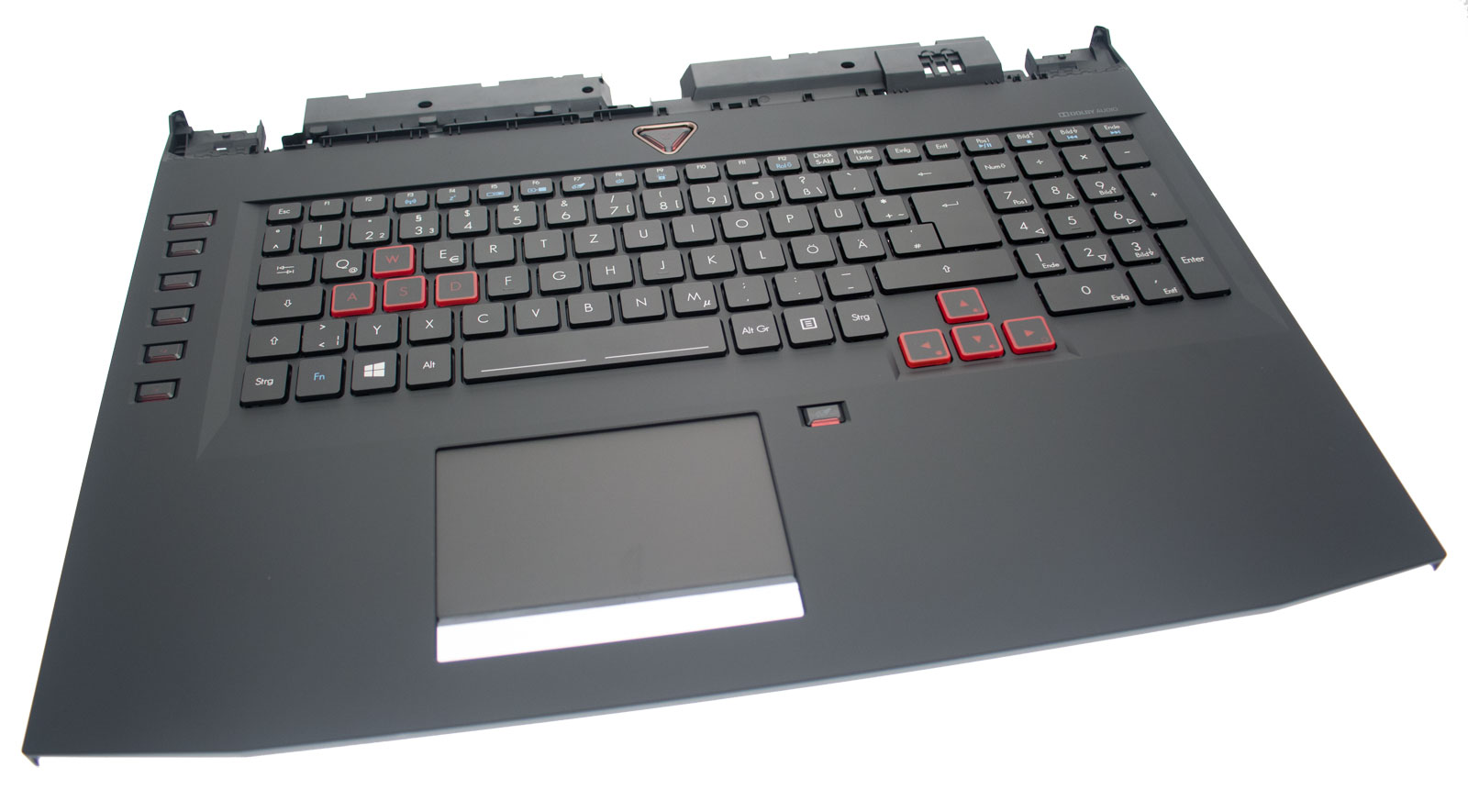 Acer Tastatur beleuchtet Deutsch (DE) + Top case  Predator 17X GX-792 Serie (Original)