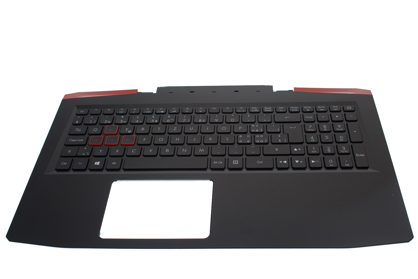 Acer Tastatur beleuchtet Schweiz/Deutsch (CH/D) + Top case schwarz Aspire VX5-591G Serie (Original)