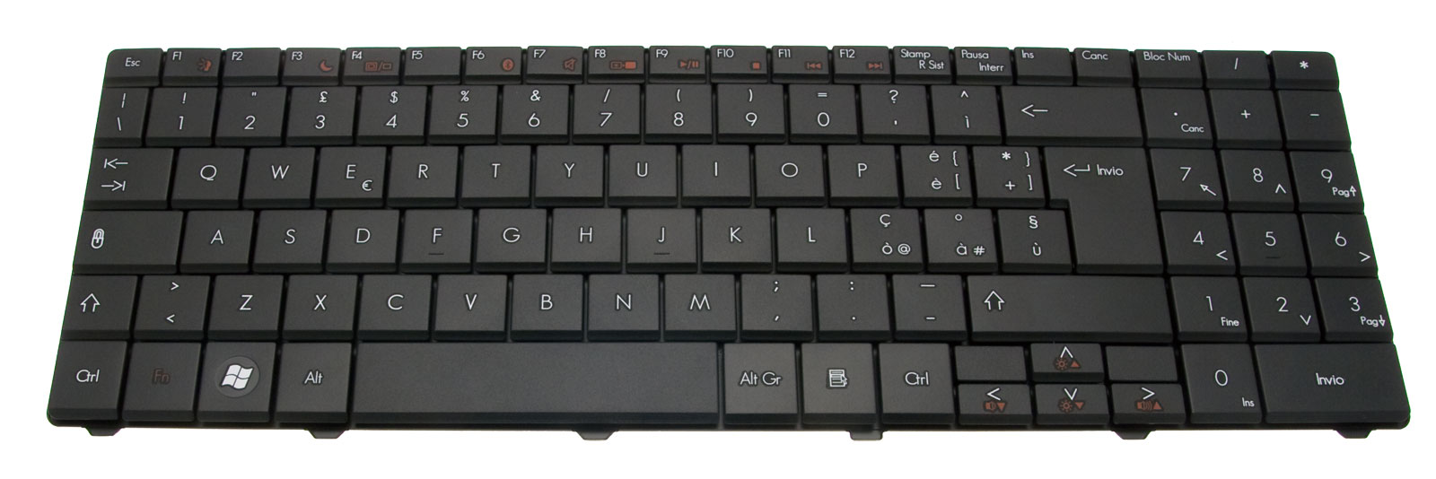 PackardBell Tastatur / Keyboard (Italy) EasyNote TJ78 Serie (Original)