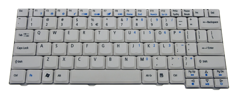 Acer Tastatur US-Int. (US) Aspire 2420 Serie (Original)