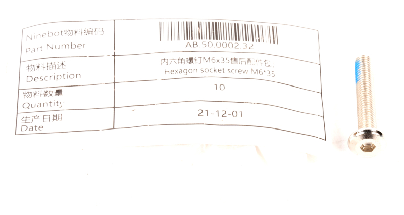 SEGWAY Schraube 6*35 F30D (Original)
