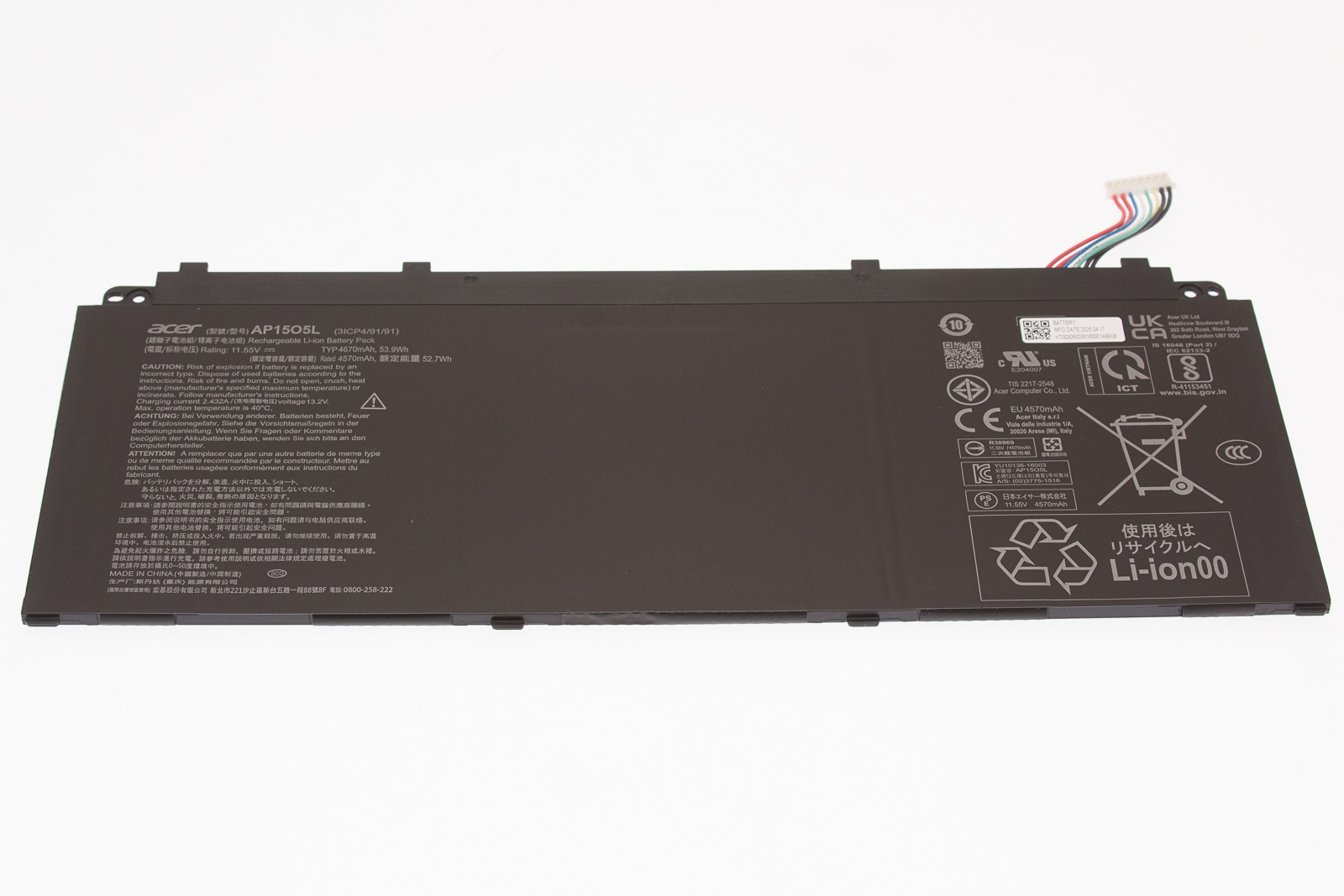Acer Akku / Batterie / Battery Chromebook 13 CB713-1W Serie (Original)