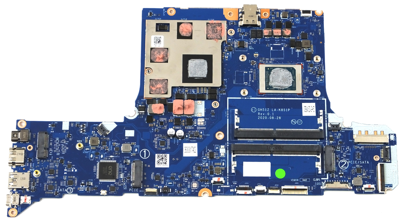 Acer Hauptplatine / Mainboard W/CPU.R5-5600H.GN20-E3-6GB.RGB Nitro 5 AN515-45 Serie (Original)