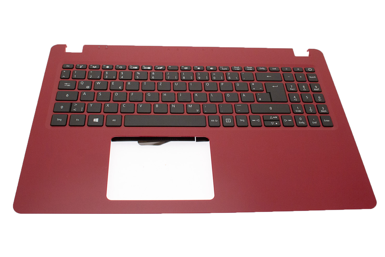Acer Tastatur Deutsch (DE) + Top case rot Aspire 3 A315-54 Serie (Original)