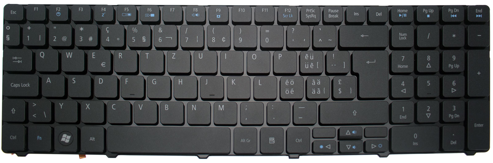 Acer Tastatur schweizerisch (CH) Aspire 8935G Serie (Original)
