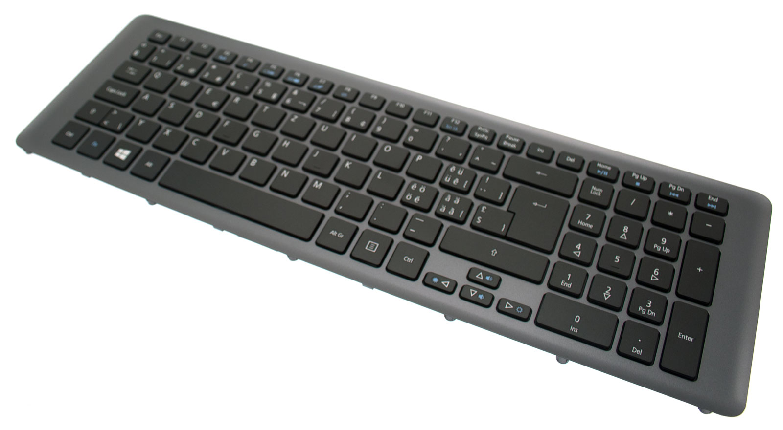 Acer Tastatur schweizerisch (CH) grau Aspire E1-731 Serie (Original)