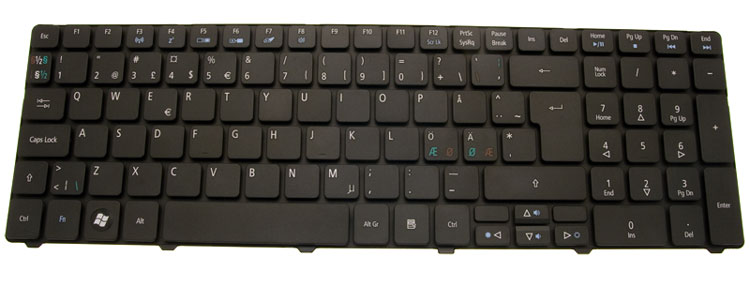 Acer Tastatur skandinavisch (NORDIC) Aspire 7250 Serie (Original) Acer Tastatur skandinavisch (NORDIC) Aspire 7250 Serie (Original)