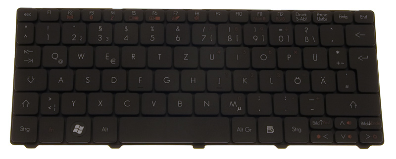 Gateway Tastatur / Keyboard (German) Gateway LT21 Serie (Original)