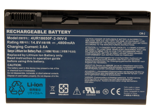 Acer Akku / Batterie 4800mAh TravelMate 6460 Serie (Original)