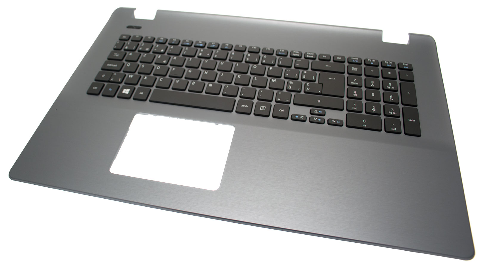 Acer Tastatur belgisch (BE) + Top Case grau Aspire E5-771 Serie (Original)