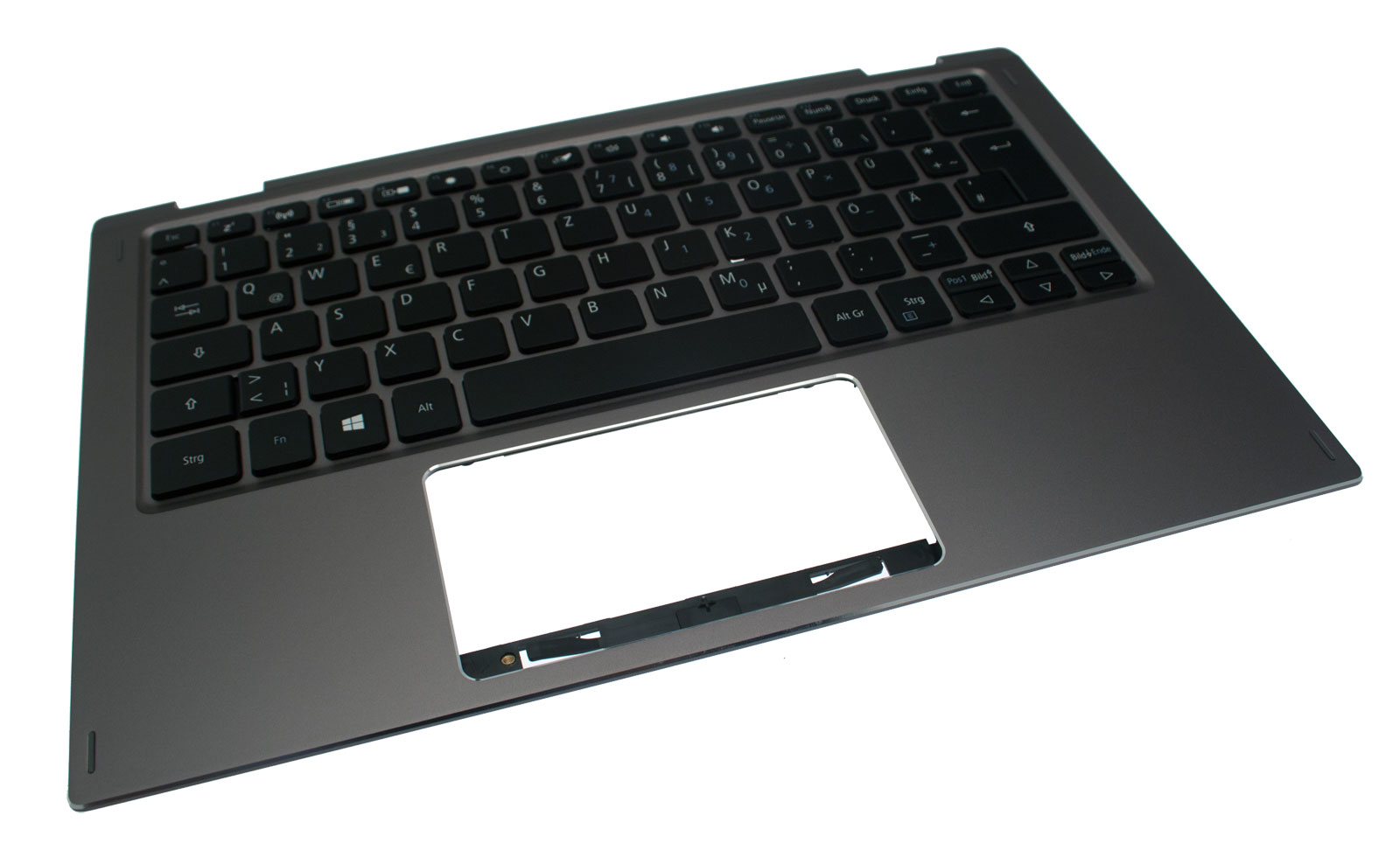 Acer Tastatur Deutsch (DE) + Top case silber / grau Spin 1 SP111-32N Serie (Original)