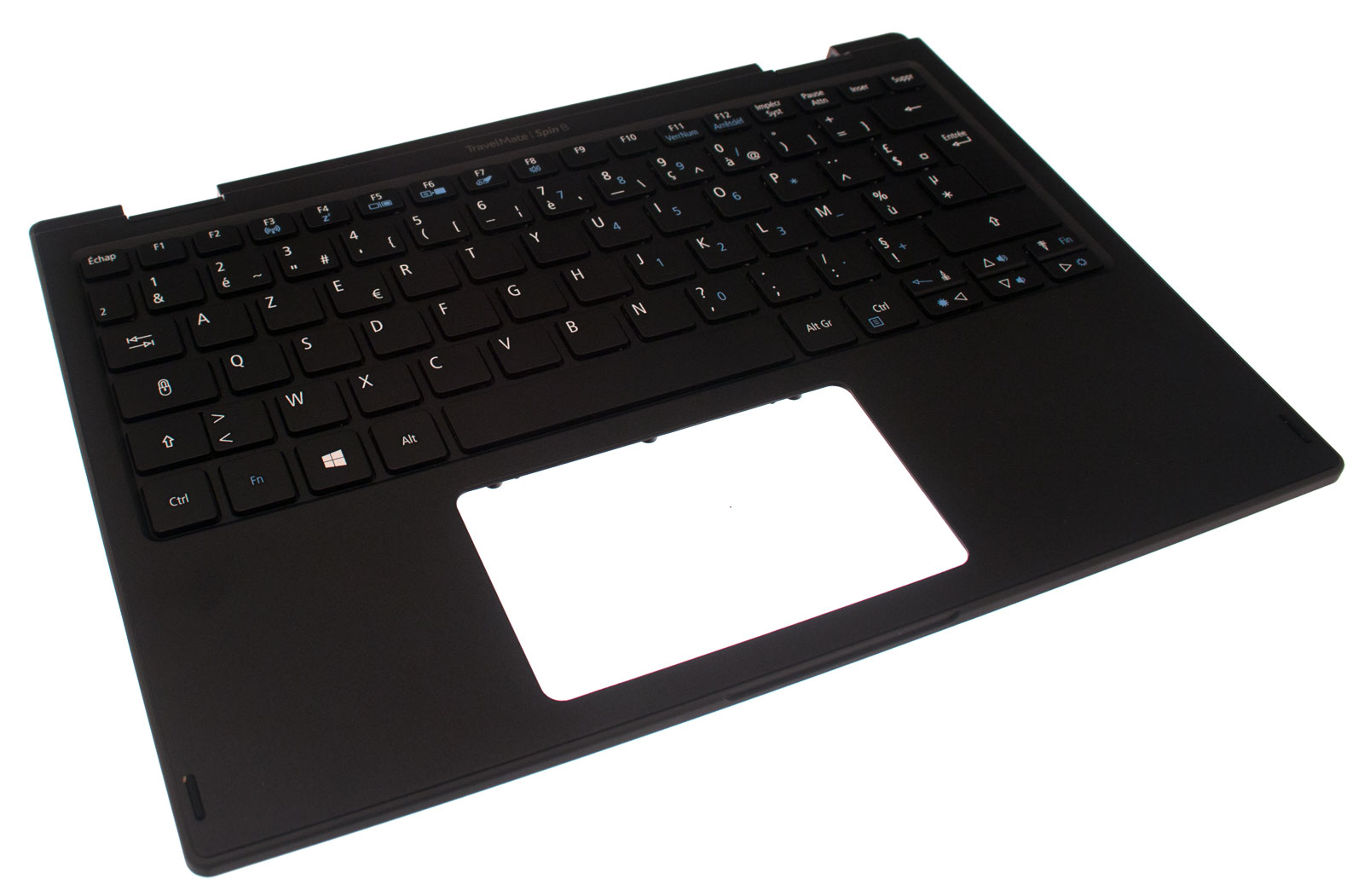 Acer Tastatur französisch (FR) + Topcase schwarz TravelMate B118-R Serie (Original)
