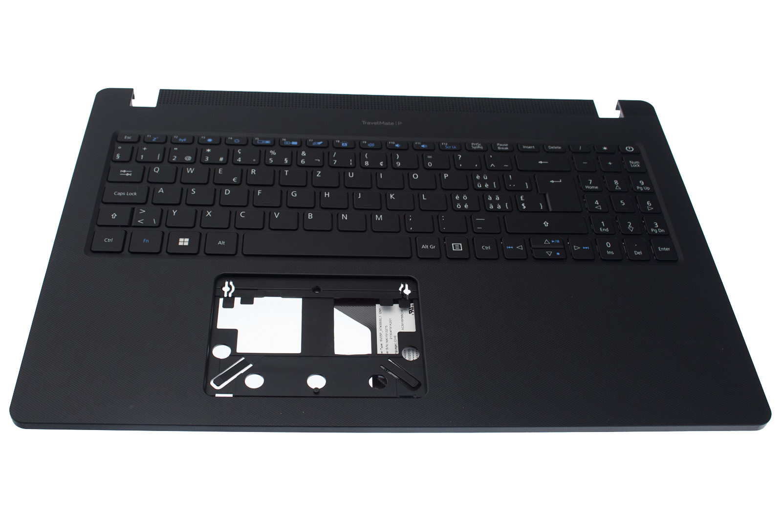 Acer Gehäuseoberteil mit Tastatur (Schweiz-Deutsch) / Cover upper with keyboard (Swiss-German) TravelMate P2 P215-53 Serie (Original)